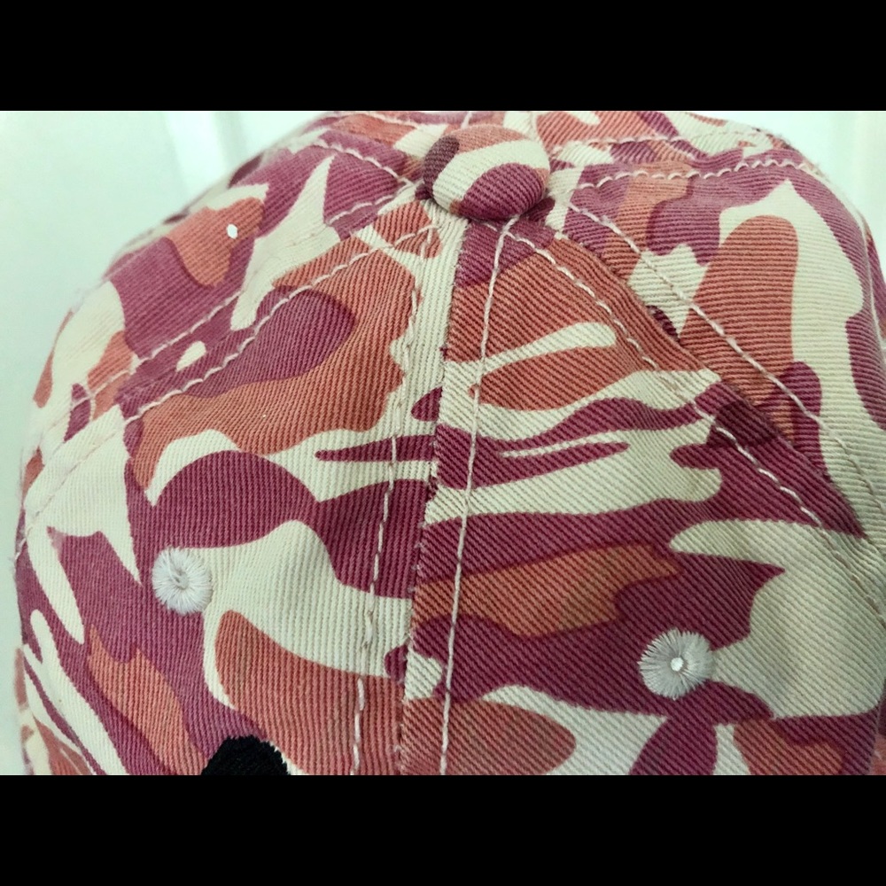 Pink Camo Baseball Cap - Picture 6 of 8